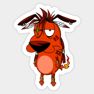 Courage the Red XIII Sticker